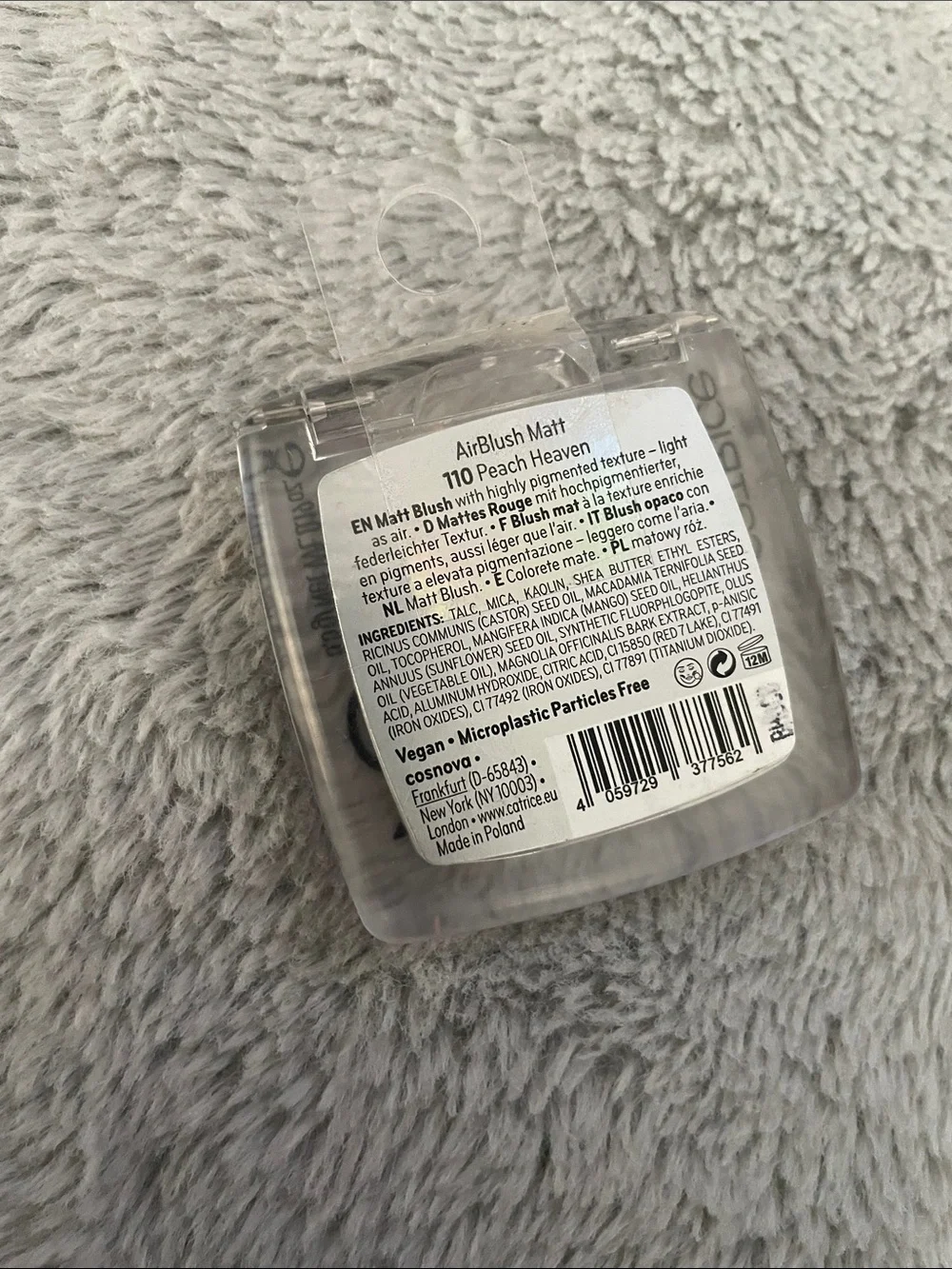 Catrice Air Blush Matt - Soft Peach Pink